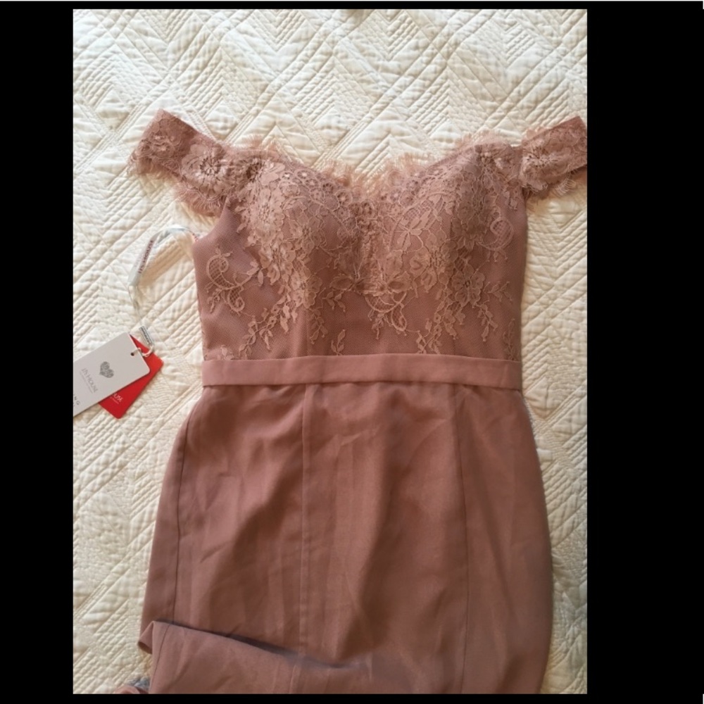 JJ House Bridesmaids Dress. Dusty Rose. Size 4